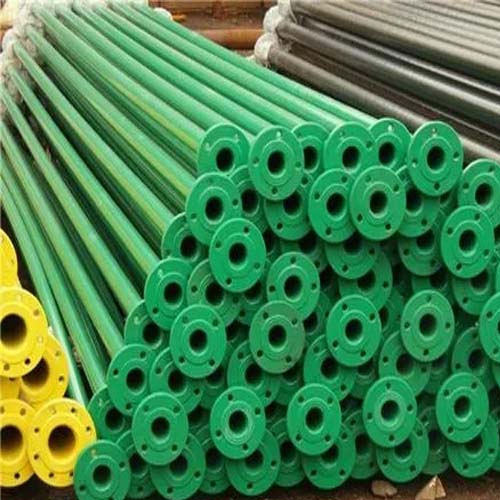 阜阳涂塑钢管施工案例